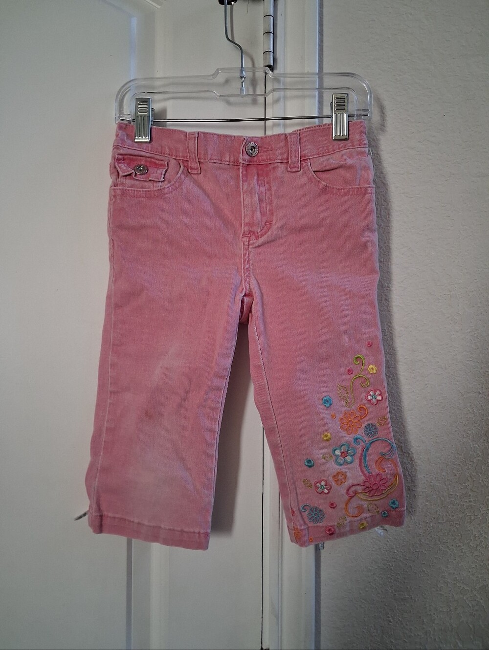 Girl's Y2K Skechers Corduroy Capri Pants